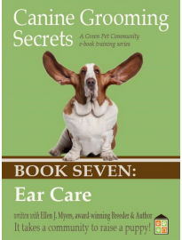 Dog Cleaning Ears, Tools and Recepies, Drying Dogs Ears.